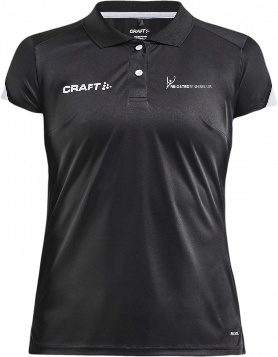 Craft - Ringsted Tennis Game Polo Women - Noir & blanc