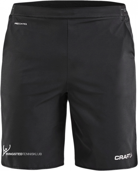 Craft - Ringsted Tennis Shorts Men - Nero & bianco