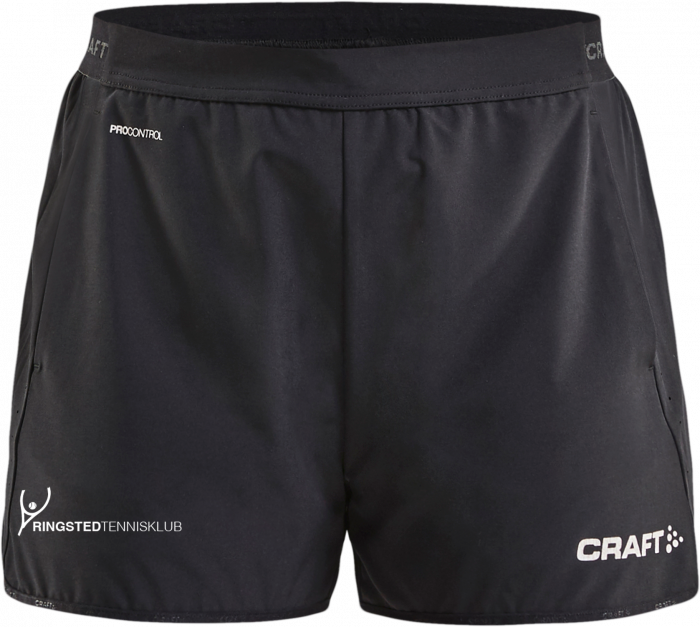 Craft - Ringsted Tennis Shorts Woman - Zwart & wit