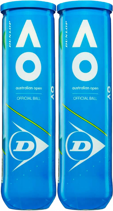 Dunlop - Tennis Ball - 2 Pack - Blå